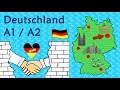 Deutsch A1 / A2:  Deutschland - Geographie & Kultur / Learn German: Geography & Culture in Germany