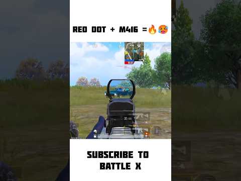 RED DOT + M416 =🔥🥵 #bgmi #zeltrax #pubgmobile #zeltron #pubg #zrox #jonathangaming #gaming #mobile
