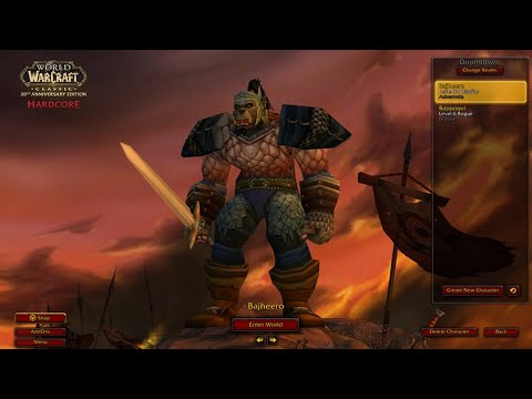 ⚔️[OnlyFangs] The Return of Bajheero: Level 32 HC Warrior⚔️ | WoW Classic: Hardcore