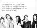 Fifth Harmony - Who Are You ~ Spanish Lyrics ...