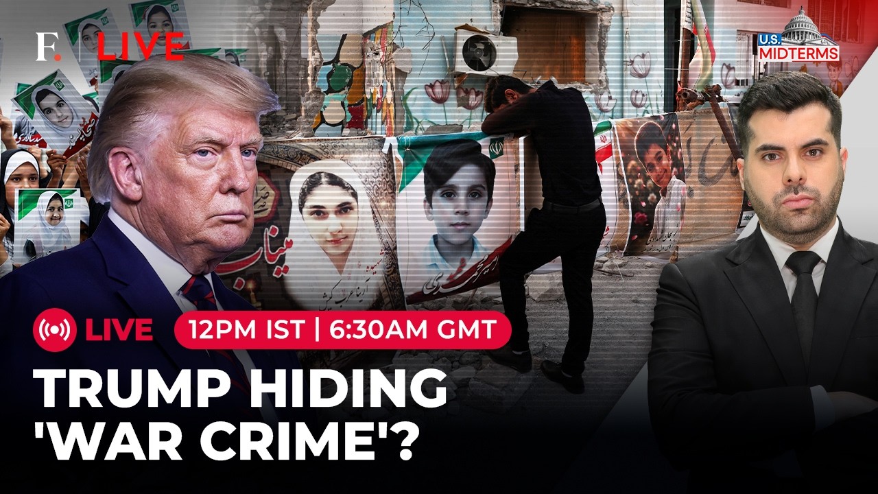 LIVE: Trump May Delay Iran School Strike Report Until After Midterms | Firstpost Live