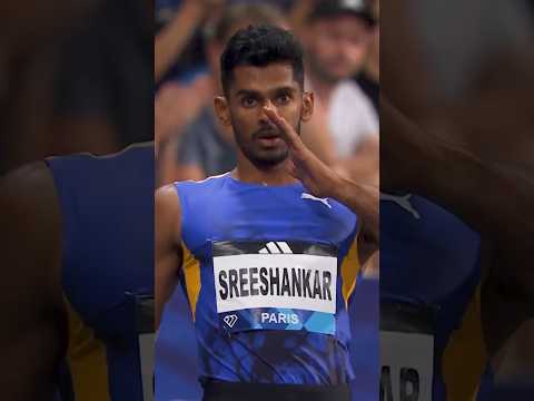 A top 3 finish for Sreeshankar (8.09m) at the Paris Diamond League.#LongJump #CraftingVictories 🇮🇳