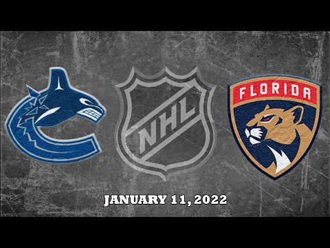 NHL Canucks vs Panthers | Jan.11, 2022