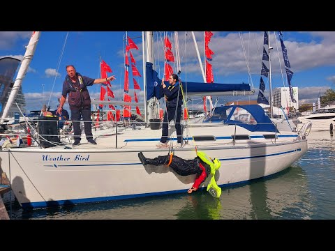 MOB Lifesaver demonstration Southampton Boat Show 2023