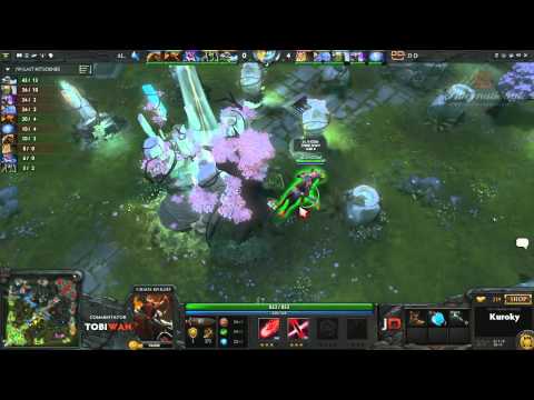 Absolute Legends vs DD DOTA Game 3  DOTA 2 International Western Qualifiers - TobiWan & Soe