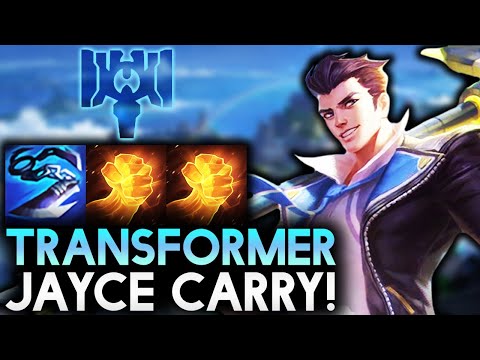 NEW SET 6 JAYCE CARRY WITH TRANSFORMER BUFF!! | Teamfight Tactics SET 6 PBE