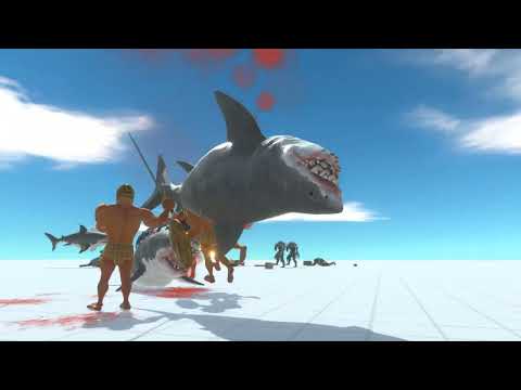 four most popular characters in one size | Ghor hammer vs Scourge vs Achilles vs Megaladon | arbs