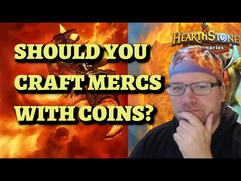 Should You CRAFT MERCENARIES with Coins or get them from Packs? (Hearthstone)