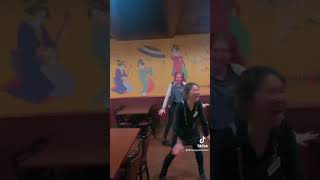 Dance with coworker friend 🤣🤣🤣#happysunday🤗🤩 #animedance #tocatoca #dance #踊ってみた動画 #アニメダンス