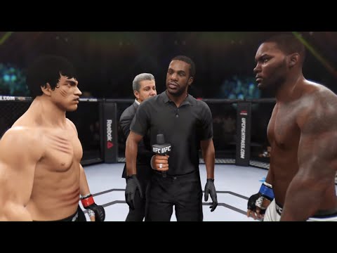 Bruce Lee vs. Anthony Johnson (EA Sports UFC 2) 🐲 - Dragon Fights 🐉