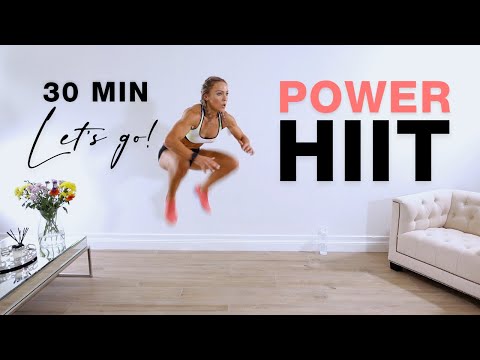 POWER HIIT WORKOUT | 30 Min Full Body - No Equipment at Home