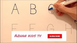 Download lagu Belajar Menulis ABC Huruf Besar Mengikut Titik-titik Dotted (Mudah) mp3