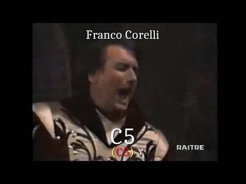 Opera Singers - The Tenor High C (C5) - High Notes Battle
