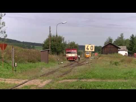 ČD 810 448 Janovice u Trutnova 29.8.2012