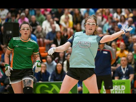 Elise McCrory vs Fiona Tully - oneills.com World Wallball Championships - Ladies Singles Semi Final