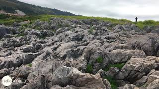 Felsenlandschaft am El Salto del Caballo