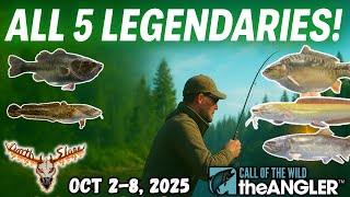 How to Catch ALL Legendary Fish This Week in Call of the Wild: The Angler! 🎣