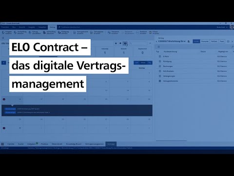 So funktioniert digitales Vertragsmanagement mit ELO – in 5 Minuten erklärt
