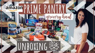 HUGE AMAZON PRIME PANTRY GROCERY HAUL!! | AWESOME FINDS!📦
