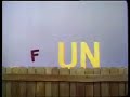 Classic Sesame Street FUN Full Version HQ 1972