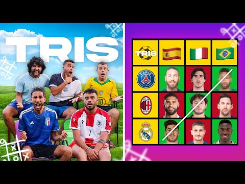 ⚽❓ TRIS con i CALCIATORI in Villa Elites! (Tiki-Taka-Toe)