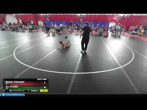 63 Lbs Cons. Round 3 - Brady Stewart, WI Vs Eli Stuebs, WI 3943