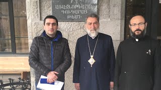 Գուգարաց թեմի առաջնորդը Վանաձորի ԲԿ-ին թթվածնի կոնցենտրատոր է նվիրել