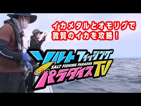 イカメタルとオモリグで敦賀のイカを攻略！（ソルパラTV・第42回2021年7月15日放送）