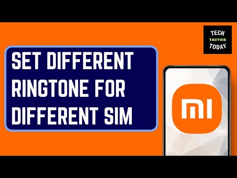 How to Set Different Ringtone for Different SIM in Redmi Device