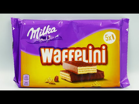 ASMR Unboxing Milka Waffelini