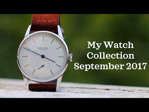 My Watch Collection Fall 2017 (Rolex, Omega, Nomos, Seiko, and More)
