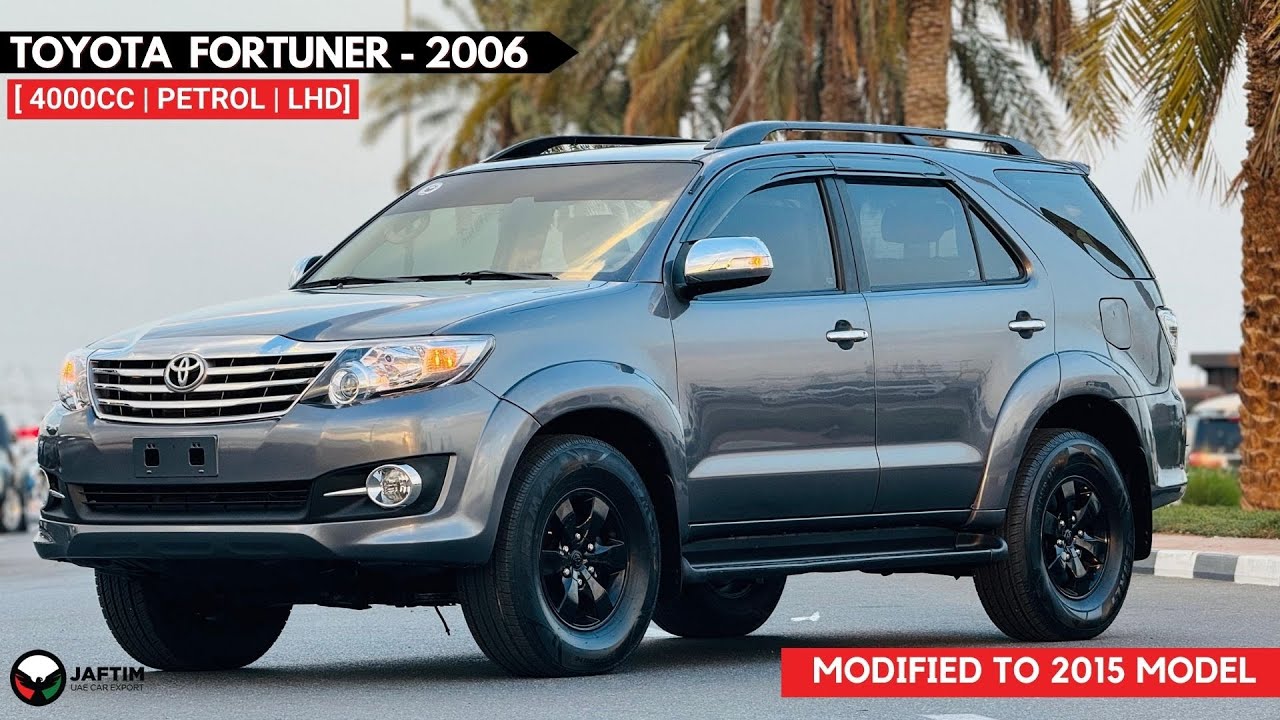 Toyota Fortuner 2006 | LHD | FULLY CONVERTED TO 2015 MODEL | PREMIUM LEATHER SEATS video