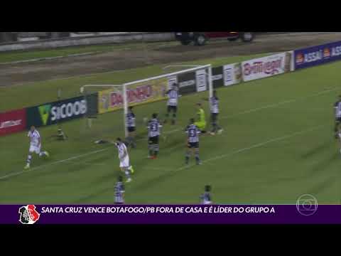 BOTAFOGO/ PB 1 X 2 SANTA CRUZ | Globo Esporte PE