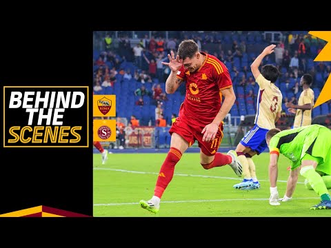 ⚽⚽⚽⚽ ROMA 4-0 SERVETTE 🟨🟥 | 🎥 BEHIND THE SCENES | 👀 TUNNELCAM 2023-24