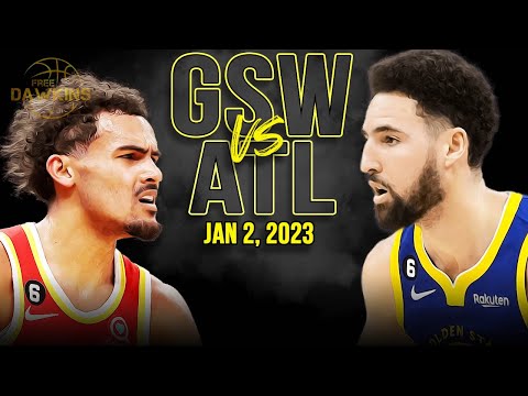 Golden State Warriors vs Atlanta Hawks Full Game Highlights | January 2, 2023 | FreeDawkins
