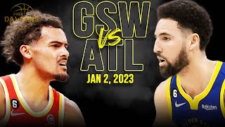 Golden State Warriors vs Atlanta Hawks Full Game Highlights | January 2, 2023 | FreeDawkins