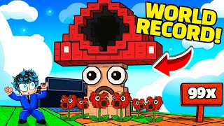 WORLD RECORD Shroombino In Plants vs Brainrots