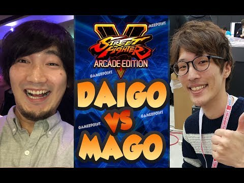 Two Gods! Daigo "The Beast" Umehara vs Mago! High Level Match! Guile vs Cammy - SFVAE