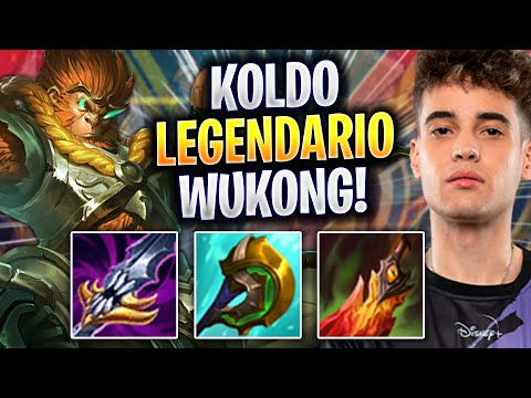 KOLDO LEGENDARIO CON WUKONG! - KOI Koldo Juega Wukong Jungla vs Lillia! | Preseason 2023