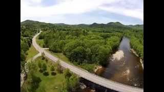 preview picture of video 'Pemigewasset in late spring near Woodstock, NH'