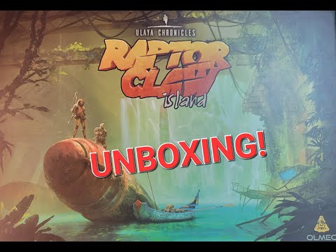 Ulaya Chronicles: Raptor Claw Island KS UNBOXING!