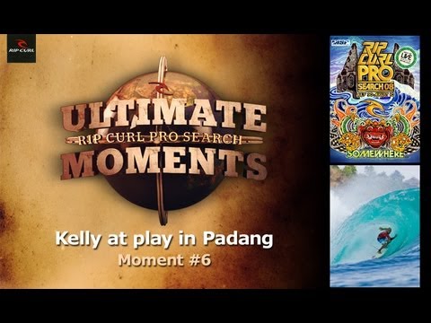 Ultimate Rip Curl Pro Search Moment #6 - Kelly At Play In Padang