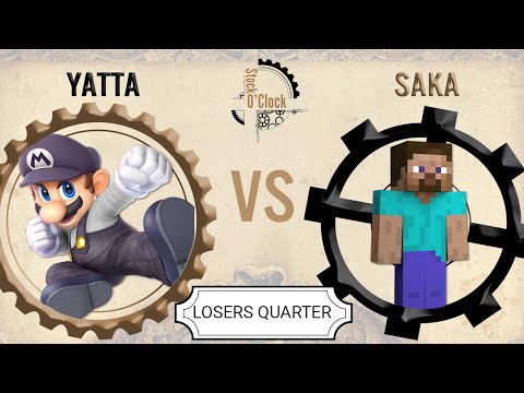 Stock o'Clock #34 - Yatta (Mario) vs Saka (Steve) - Losers Quarter