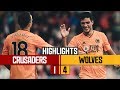Raul Jimenez is back! Crusaders 1-4 Wolves | Highlights