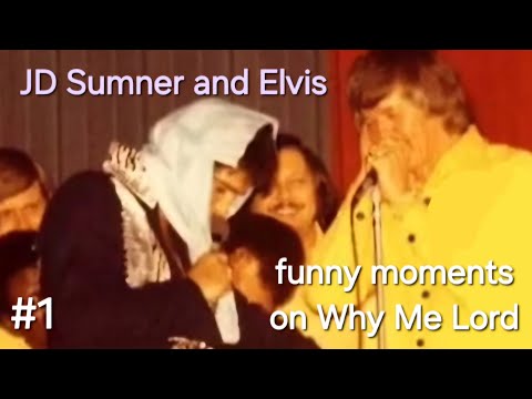JD Sumner and Elvis hilarious moments on the song "Why Me Lord" compilation (part 1)