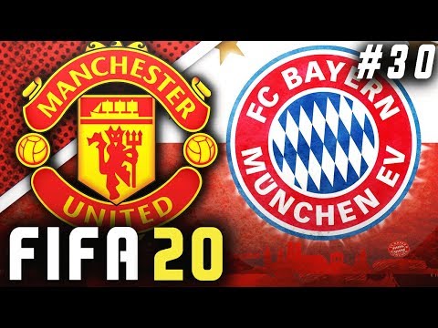 BAYERN IN THE CHAMPIONS LEAGUE!! - FIFA 20 Manchester United Career Mode EP30