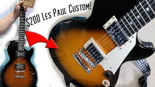 Video thumbnail for Turning an Epiphone Les Paul Special II in to something SPECIAL! by Timmy Joe PC Tech