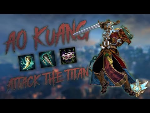 Ao Kuang | GM Jungle | ATTACK THE TITAN! | Smite Season 6