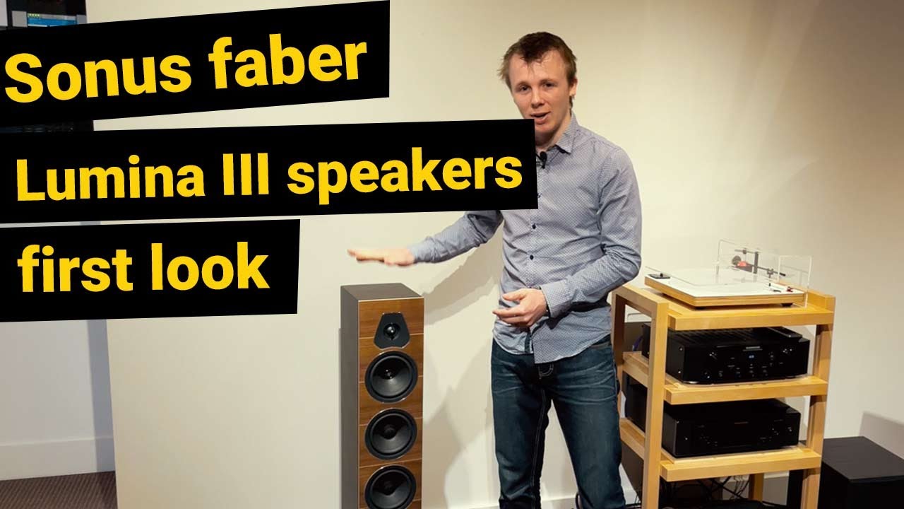 Sonus faber Lumina III Hifi Speakers | Beautiful AND Affordable!