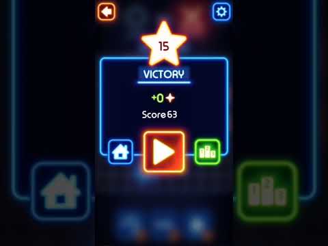 Tic Tac Toe Glow (Android/ios) Gameplay Walkthrough - YouTube
